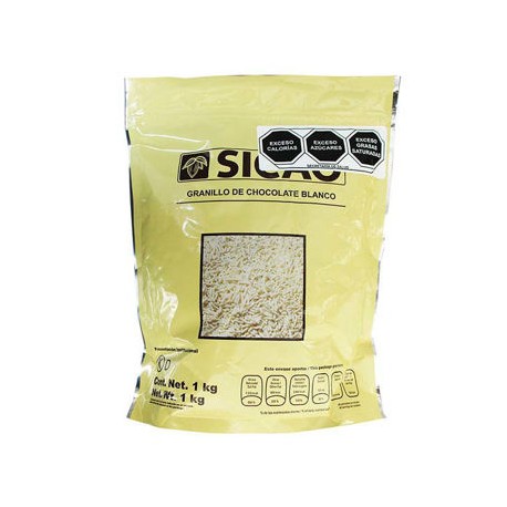 Granillo de Chocolate Blanco SICAO 1Kg (IEPS INC) 2137301-A99