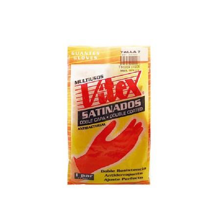 Guante Rojo No. 7 Par Vitex