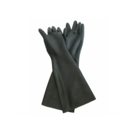 Guante Negro T300-9 Industrial Par Vitex Corto