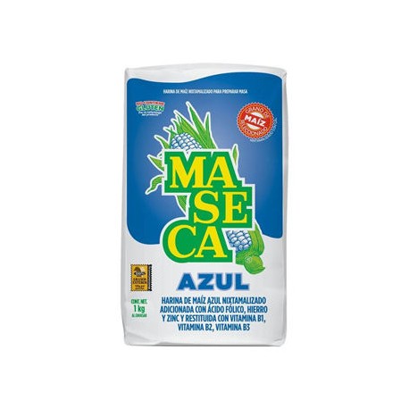 Harina de Maiz AZUL Maseca 10 de 1 Kg