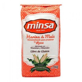 Harina de Maiz Minsa 10 de 1 Kg
