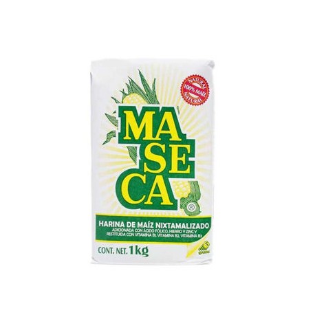 Harina de Maiz tradicional Maseca 10 de 1 Kg