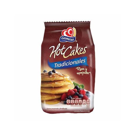 Harina Hot Cakes Gamesa 10 de 800 g