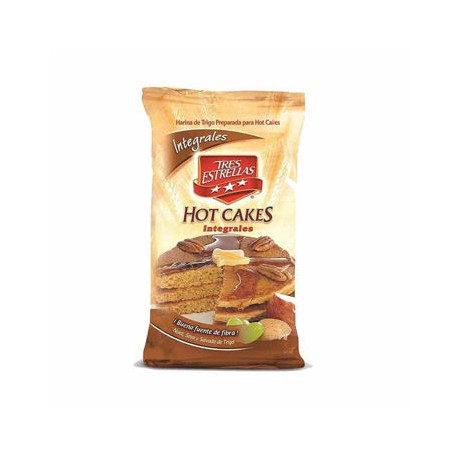 Harina Hot Cakes INTEGRAL Tres Estrellas de 800g