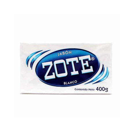 Jabon Zote ** BLANCO** Grande 400 Gr.