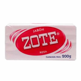 Jabon Zote Blanco/Rosa CHICO 200 Gr.