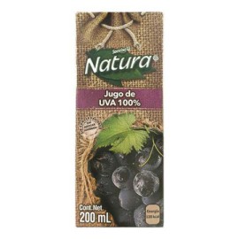 Jugo 100% Uva Natura Minibrick 40 de 200 mL