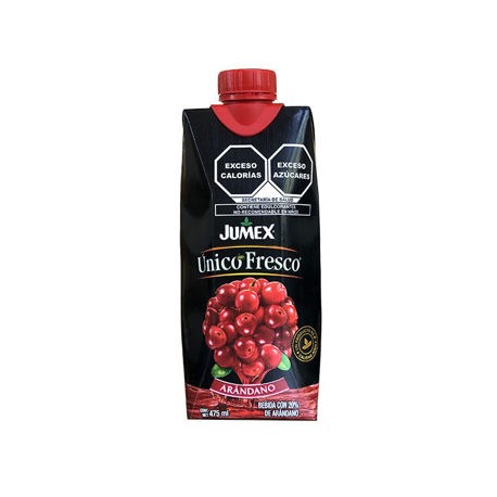 Jugo de Arandano UNICOFRESCO 12/475 ml Tetrapack  (IEPS INC)
