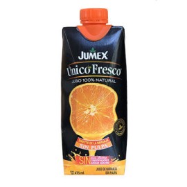 Jugo de Naranja UNICOFRESCO 12/475 ml Tetrapack (IEPS INC)