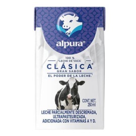 Leche Alpura Entera 24 pz de 200 ml