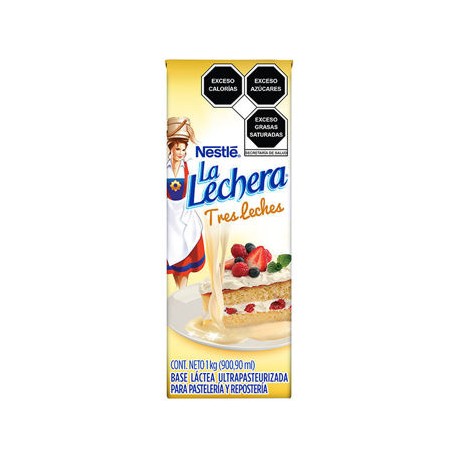 Leche 3 leches La Lechera 12 de 1 L