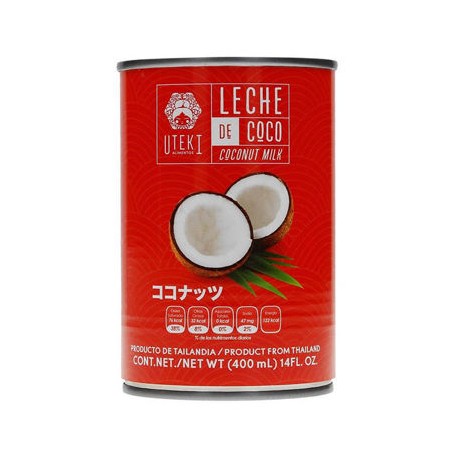 Leche de Coco Uteki lata de 400 mL