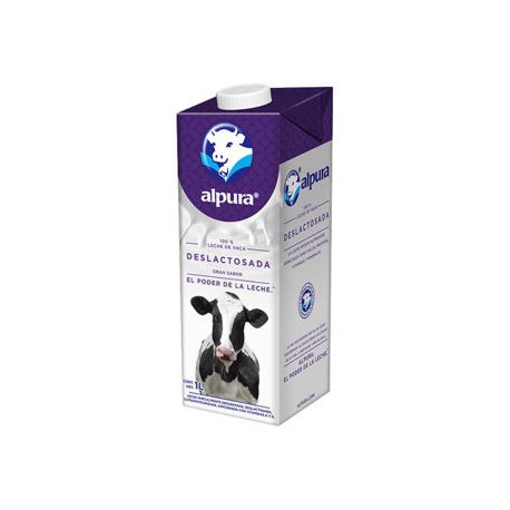 Leche DESLACTOSADA Alpura 12 de 1 L
