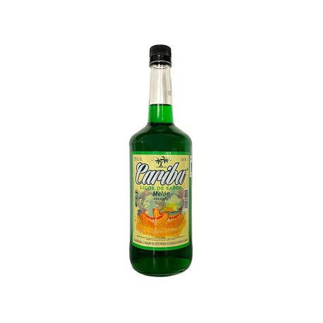 Licor Curazao Melon Caribu Botella 1 L