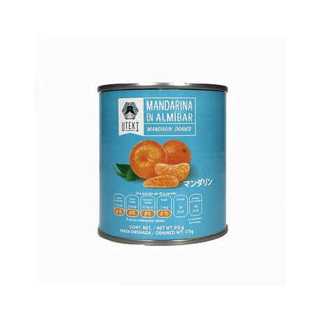 Mandarina en Gajos Uteki Lata de 425 g