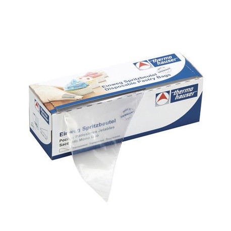 Mangas Pasteleras Desechables 53 cm Pq. 100 Pz. Thermo Hauser (IEPS INC)
