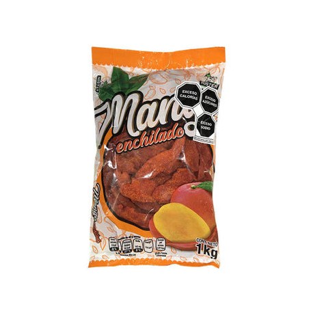 Mango Enchilado Premier Bolsa 1 Kg. (IEPS INC)