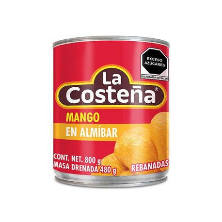 Mango Rebanado La Costeña 800gr Lata