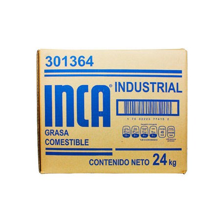 Manteca Vegetal 24 Kg. INCA