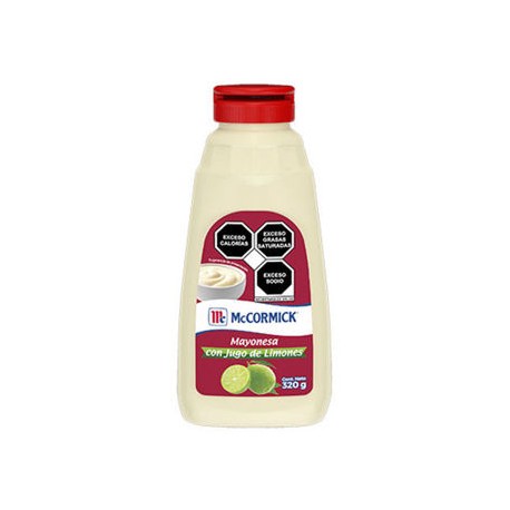 Mayonesa Squeeze McCormick 320 g