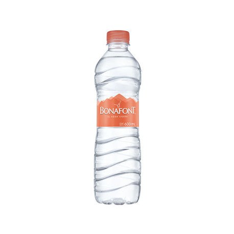 Agua Bonafont 12 botellas de 600 mL