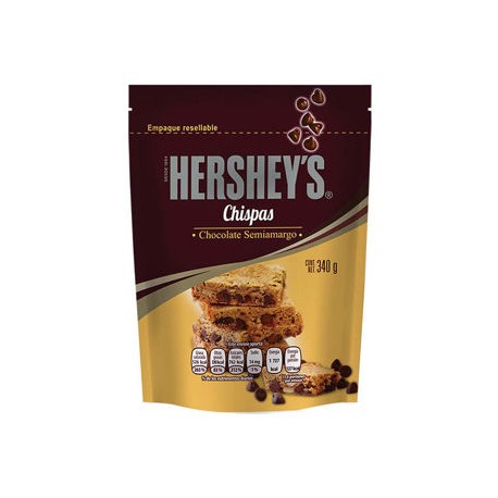 Mini Kisses Semi-Amargo Hersheys Bolsa 340gr