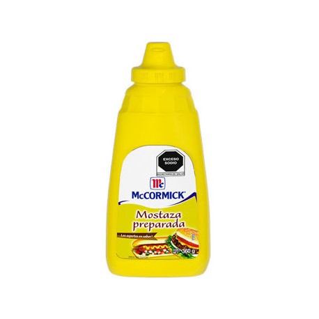 Mostaza McCormick Squeeze 360 g GRANDE