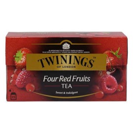 Negro Frutas Rojas Twinings paquete 25 sobres