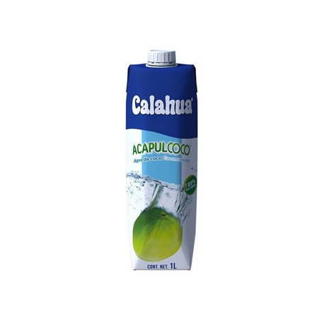 Agua de Coco Acapulcoco Calahua 12 de 1 L
