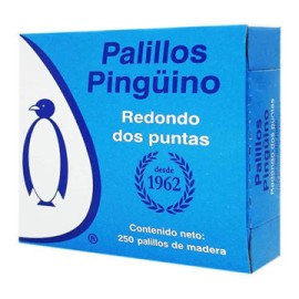 Palillos Pinguino 15 de 250 piezas