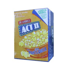 Palomitas Extramantequilla ACTII 14 de 85 g (IEPS INC)