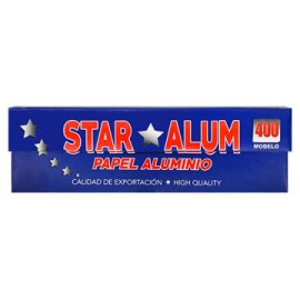 Papel Aluminio Star 400 1.2 Kg Caja Azul