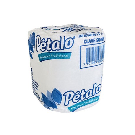 Papel Higienico  Petalo 96 Rollos/260 hojas
