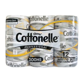 Papel Higienico 96pz/300hjs. Kleenex Cottonelle