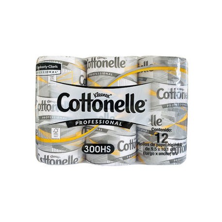 Papel Higienico 96pz/300hjs. Kleenex Cottonelle