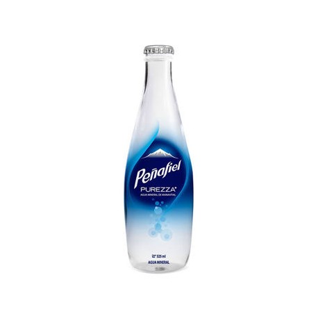 Agua Peñafiel Purezza 12 botellas Vidrio 325 ml