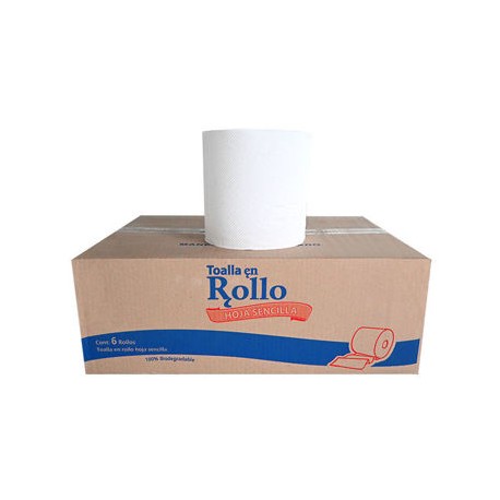 Papel Higienico Soft & White 6/400 Mts. HO9406