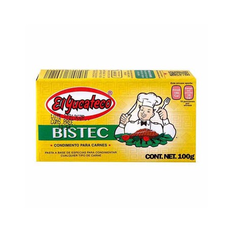 Condimento de Bistec para Carnes El Yucateco 100gr