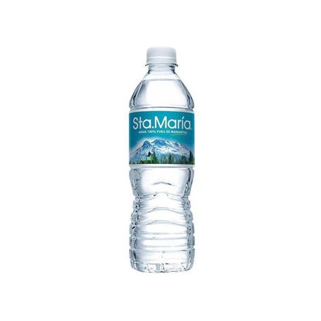 Agua Sta. Maria 24 de 500 ml 100% Manantial