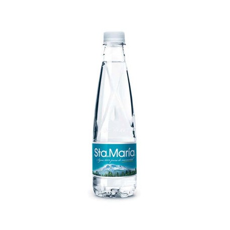 Agua Sta. Maria Gourmet 24 de 400 ml 100% Manantial