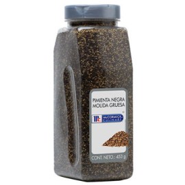 Pimienta Negra Molida Gruesa 453 Gr. McCormick