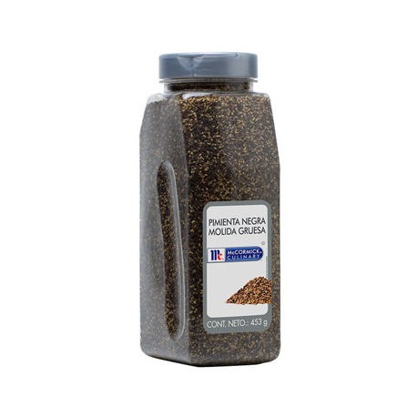 Pimienta Negra Molida Gruesa 453 Gr. McCormick