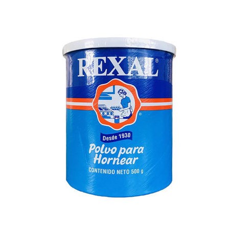 Polvo para Hornear Rexal Bote de 500 g