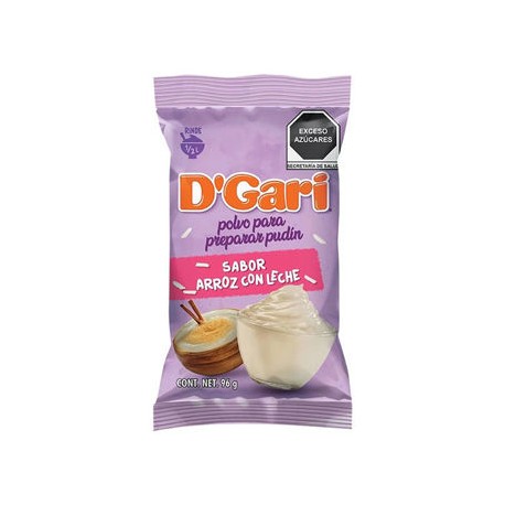 Pudin Arroz con Leche DGari 96 g.