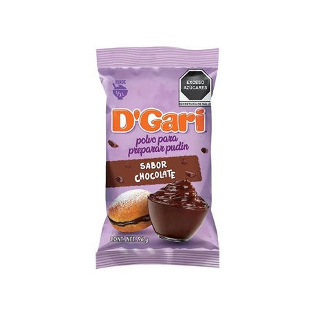Pudin Chocolate DGari 96 g.