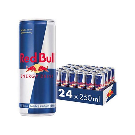 Red Bull con 24 latas de 250 mL (IEPS inc.)