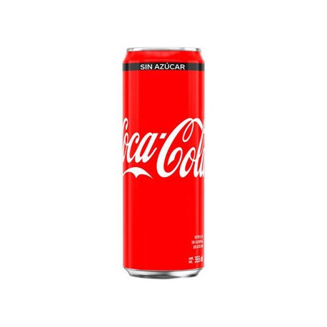 Refresco Coca-Cola Sin Azucar 24 Lata de 355 mL