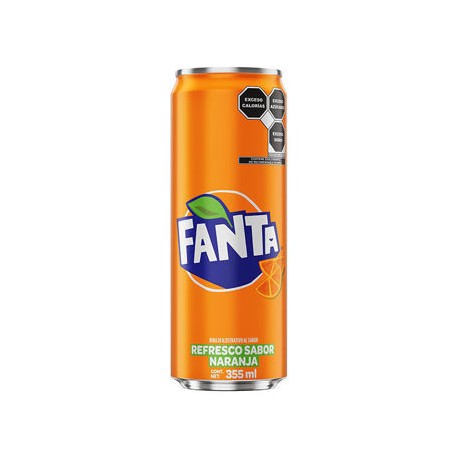 Refresco Fanta Naranja 24 lata de 350 ml