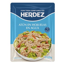 REMATE Atun en agua Herdez Bolsa de 1.35 Kg