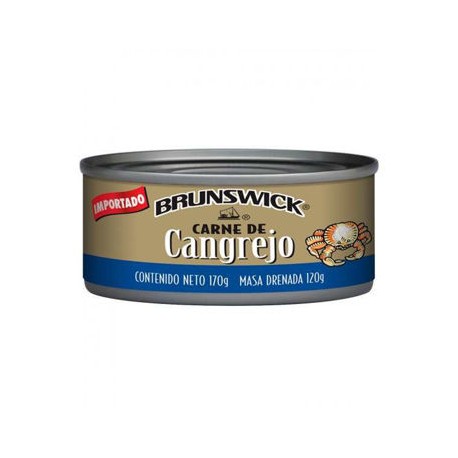 REMATE Carne de Cangrejo Lata 170 Gr. Brunswick